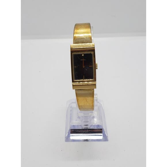 Seiko women\'s dress watch. Black face. 680355, 11-4619 main image 6